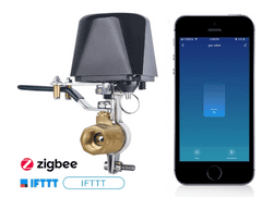 Zigbee chytrý uzávěr ventilů vody a plynu