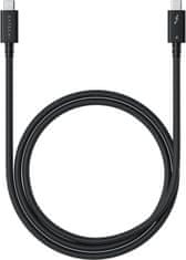 Satechi kabel Thunderbolt 4, PD 240W, 8K, 40Gbps, opletený, 1m, černá