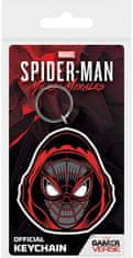 CurePink Přívěsek na klíče Marvel|Spiderman Miles Morales: S kapucí