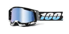 100% RACECRAFT brýle ARKANA, modré zrcadlové plexi