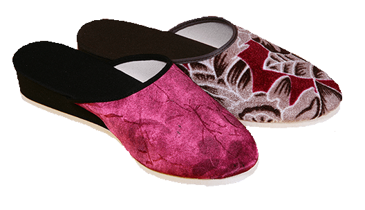 BOKAP 014 - dámské pantofle se zavřenou špičkou ČESKÁ VÝROBA