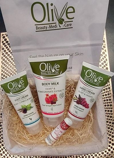 OliveBeauty Medicare Olivová péče o ruce, nohy a tělo s krétským ovocem a bylinami