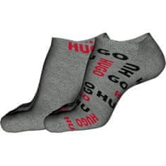 Hugo Boss 2 PACK - pánské ponožky HUGO 50491224-031 (Velikost 39-42)