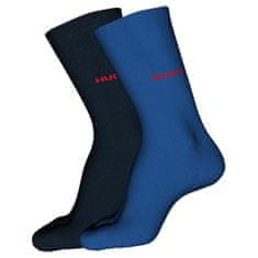 Hugo Boss 2 PACK - pánské ponožky HUGO 50469638-960 (Velikost 39-42)