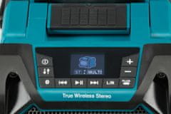 Makita AKU přehrávač DMR203 s USB a Bluetooth, Li-ion CXT 10,8/12 V, LXT 14,4/18 V, bez aku Z (DMR203)