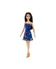 Hollywood Panenka Barbie - černovláska v motýlkových šatech - 29 cm