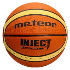 Meteor Míče basketbalové oranžové 6 Inject 6