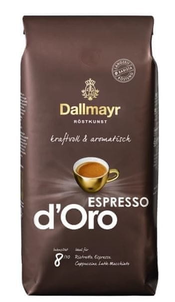 Levně Dallmayr Espresso d'Oro zrnková káva 1kg