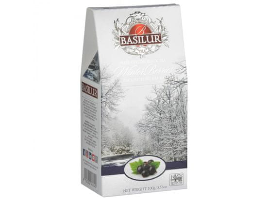 Basilur BASILUR Černý listový čaj s černým rybízem, 100 g
