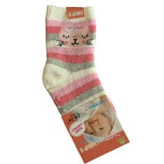 Max Thermo bavlněné ponožky dívčí 12-24 měsíců