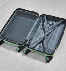 Rock Kabinové zavazadlo ROCK Santiago S ABS - světle zelená