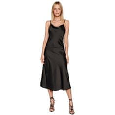 Y.A.S Dámské šaty YASDOTTEA Regular Fit 26026479 Black (Velikost L)