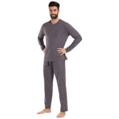Nedeto Pánské pyžamo šedé (NP003) - velikost M