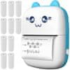 Izoksis 22272 Mini termotiskárna na štítkové fotografie, modrá kočka