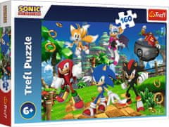 Trefl Puzzle Sonic a jeho přátelé 160 dílků