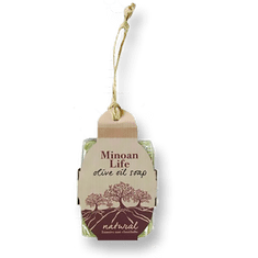 Minoan Life Olivové Závěsné mýdlo Přírodní 100 g