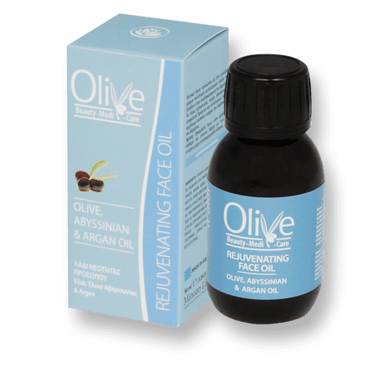 Minoan Life OLIVE Omlazující pleťový olej Habešský a Arganovým olej 90 ml