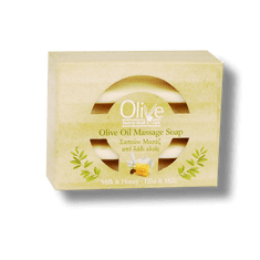 Minoan Life Olivové Masážní mýdlo Mléko a Med 100 g
