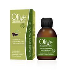 Minoan Life OLIVE Aromaterapeutický masážní olej Šalvěj Citron Oregano Cypřiš a Levandule 90 ml