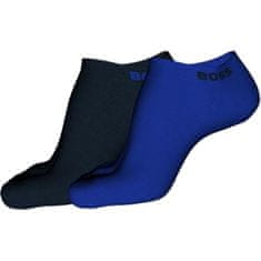 Hugo Boss 2 PACK - pánské ponožky BOSS 50467730-433 (Velikost 39-42)