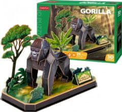 3D puzzle Gorila 34 dílků