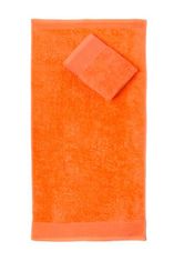 FARO Textil Bavlněný ručník Aqua 70x140 cm oranžový