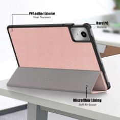 Techsuit Pouzdro pro tablet Lenovo Tab M11, Techsuit FoldPro Rose Gold