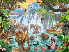 Ravensburger Puzzle Vodopád na safari 1500 dílků