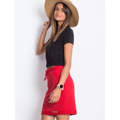 BASIC FEEL GOOD Dámská sukně OPPORTUNITY červená RV-SD-3726.50_327891 XL
