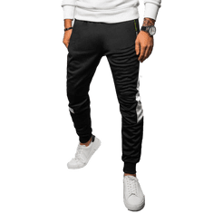 Dstreet Pánské teplákové kalhoty joggers IMKA černé ux4107 XL