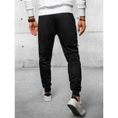 Dstreet Pánské teplákové kalhoty joggers IMKA černé ux4107 XL