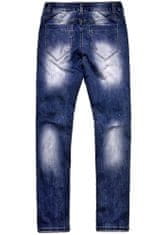 Recea Pánské džínové kalhoty Andreredin tmavě jeansová S