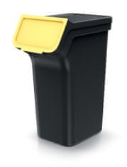 nabbi Odpadkový koš na tříděný odpad (3 ks) NPW25S3 25 l - černá