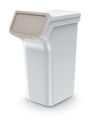 nabbi Odpadkový koš na tříděný odpad (4 ks) NPW25S4 25 l - popelavá