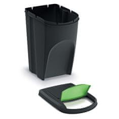 nabbi Odpadkový koš na tříděný odpad (3 ks) IKWB35S3 35 l - černá / kombinace barev
