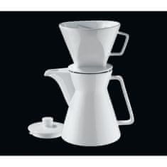 Cilio Džezva Cilio Vienna s filtrem na kávu, 1,0 l, 14x18 cm, bílá