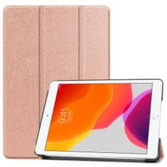 Techsuit Pouzdro pro tablet iPad 10.2" (2019/2020/2021), Techsuit FoldPro Rose Gold