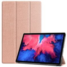 Techsuit Pouzdro pro tablet Lenovo Tab P11 (TB-J606L / TB-J606F) / Tab P11 Plus (TB-J616F / TB-J616X), Techsuit FoldPro Rose Gold