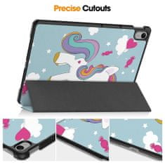 Techsuit Pouzdro pro tablet Huawei MatePad 11.5", Techsuit FoldPro jednorožec