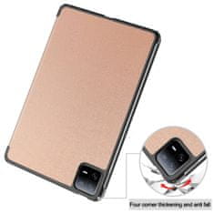 Techsuit Pouzdro pro tablet Xiaomi Pad 6 / Pad 6 Pro, Techsuit FoldPro Rose Gold