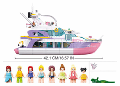 Sluban Girls Dream M38-B1167 Velká luxusní jachta Annie M38-B1167