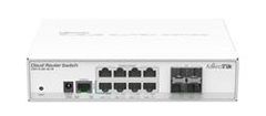 Mikrotik Switch Cloud Router +L5, 8x Gbit LAN, 4x SFP, 128MB, PSU; desktop