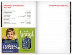 Presco Publishing Školní diář Technik (září 2023 – prosinec 2024), 9,8 × 14,5 cm