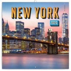 Notique Kalendář 2024 pozn: New York (západní verze)