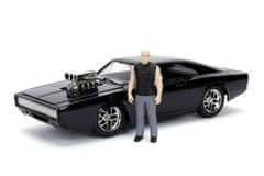 Jada Toys Rychle a zběsile auto 1970 Dodge Charger 1:24 + figurka Dominic Toretto
