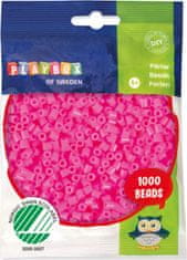 PLAYBOX Zažehlovací korálky - růžové 1000ks