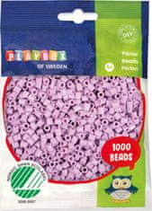 PLAYBOX Zažehlovací korálky pastelové - fialové 1000ks