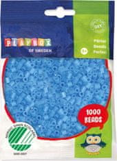 PLAYBOX Zažehlovací korálky - světle modré 1000ks