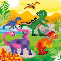 SMT Creatoys PLAYBOX Zažehlovací korálky Sada Dinosauři 2000ks
