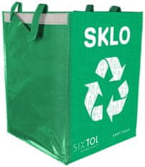 SIXTOL Sada Tašky na tříděný odpad Sort Easy 4 Carton, 30 x30 x 40 cm, 4 x 36 l, 4 ks